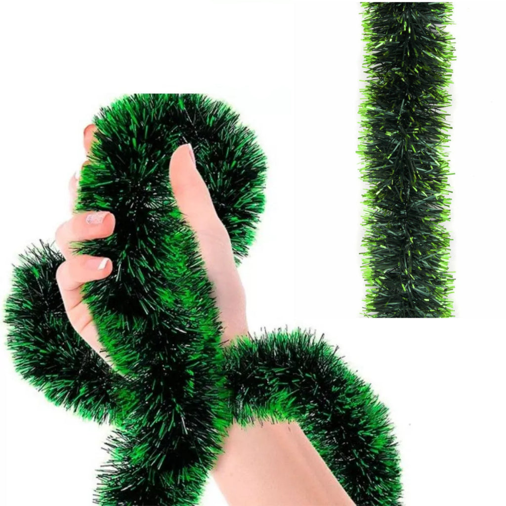 Kit 2/6 /10 Metros De Festão 9cm Enfeite Arvore De Natal Decoração Natalina