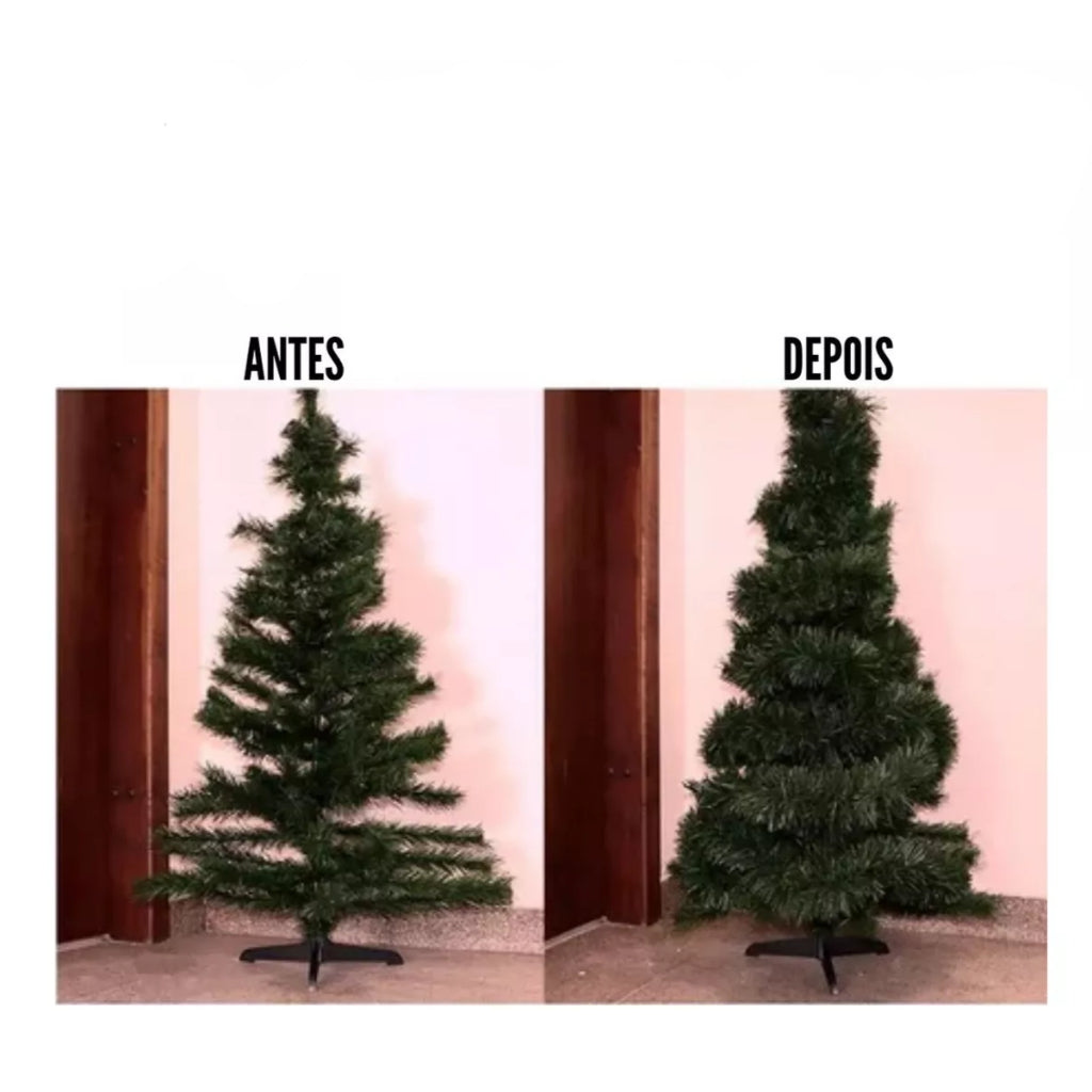 Kit 2/6 /10 Metros De Festão 9cm Enfeite Arvore De Natal Decoração Natalina