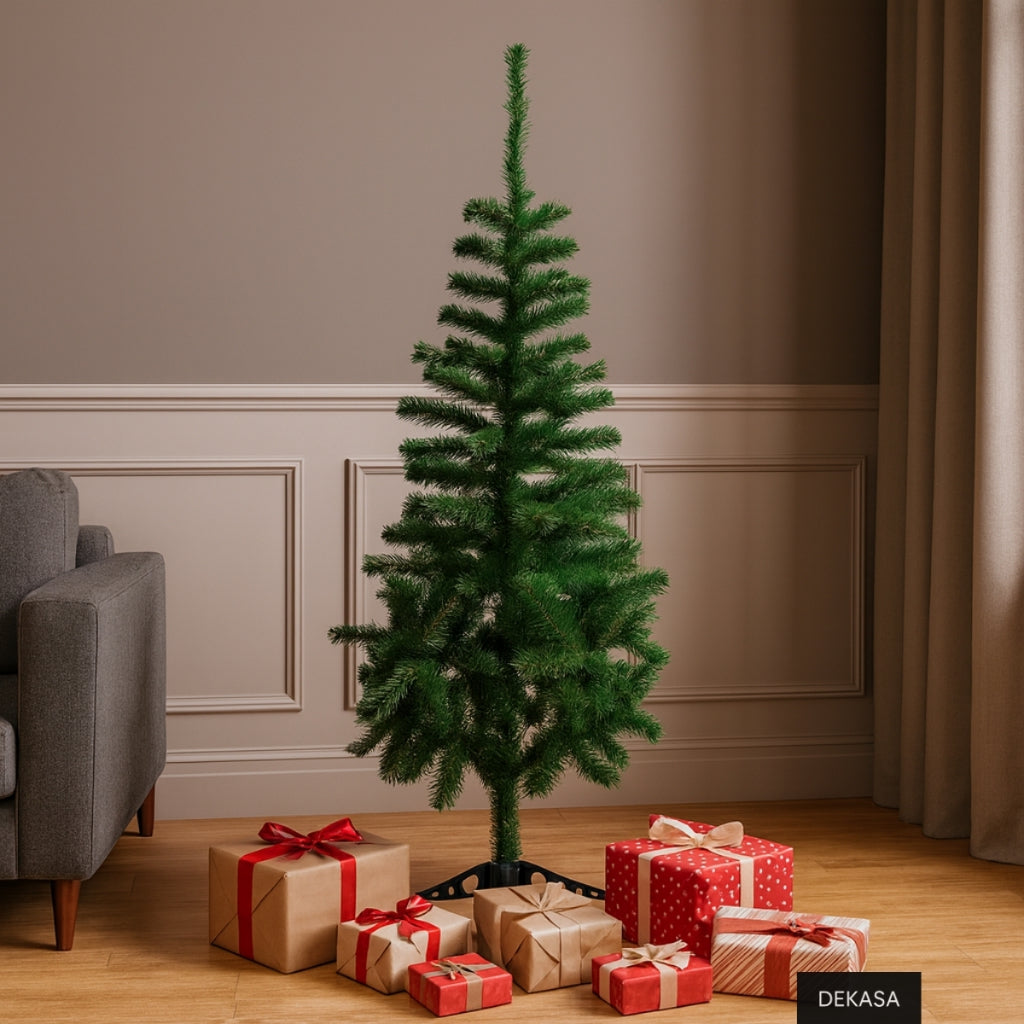 Arvore de Natal 120cm 120 Galhos Verde Decoração Pinheiro Canadense