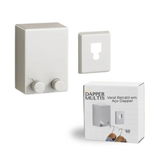 Varal Retrátil em Aço Dapper - EXCLUSIVO DE LANÇAMENTO!