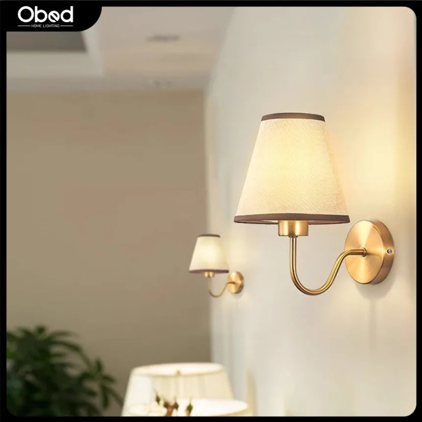 Arandela de Parede Retrô Americana