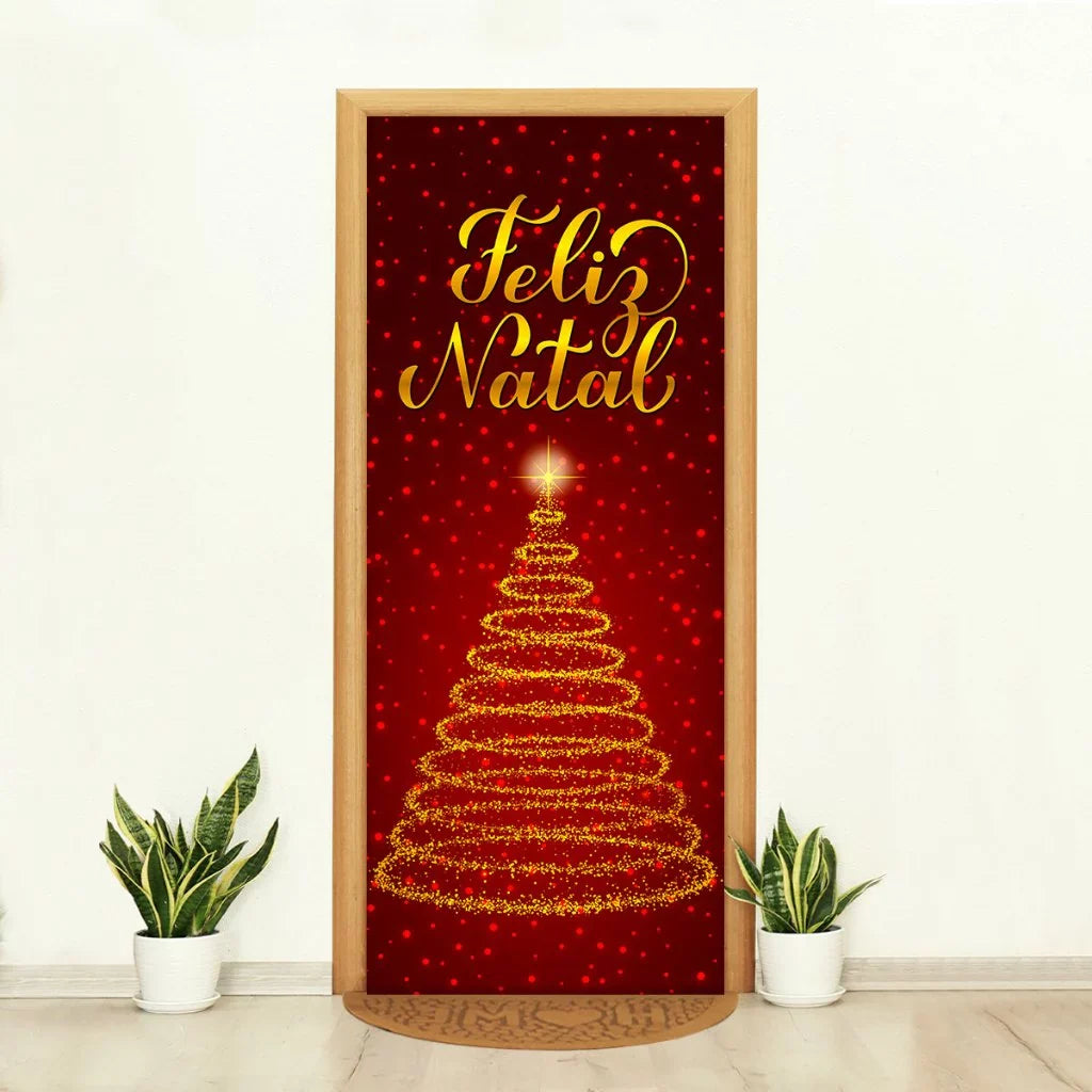 Capa de Porta Natalina Encantada - LANÇAMENTO