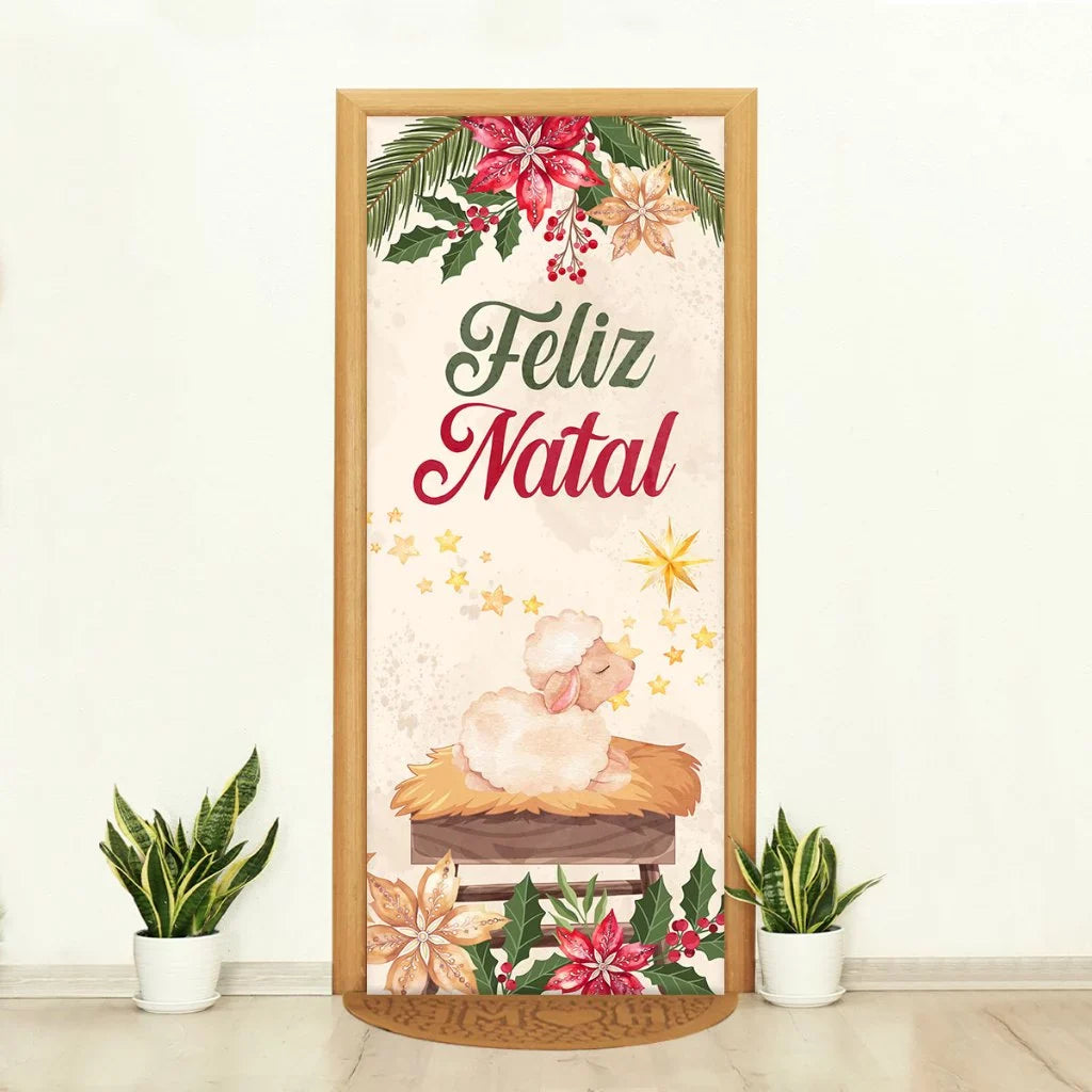 Capa de Porta Natalina Encantada - LANÇAMENTO