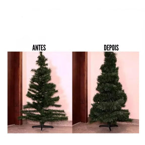 Kit 2/6 /10 Metros De Festão 9cm Enfeite Arvore De Natal  Decoração Natalina