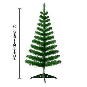Kit Árvore De Natal + 22 Enfeites Completa Verde e Nevada Papai Noel Decoração 50 Galhos 60cm Pronta Entrega Rápida