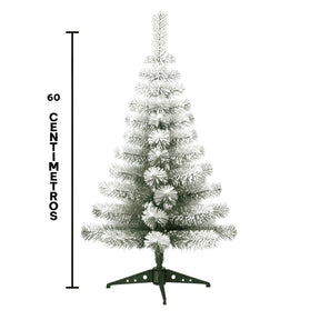 Kit Árvore De Natal + 22 Enfeites Completa Verde e Nevada Papai Noel Decoração 50 Galhos 60cm Pronta Entrega Rápida